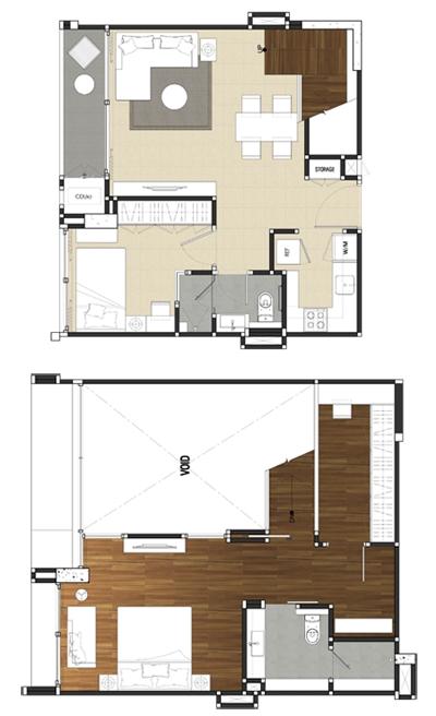 ‘ห้อง Duplex’ คอนโดแบบ Double Space ตอบโจทย์ไลฟ์สไตล์ของคนอยากมีบ้าน