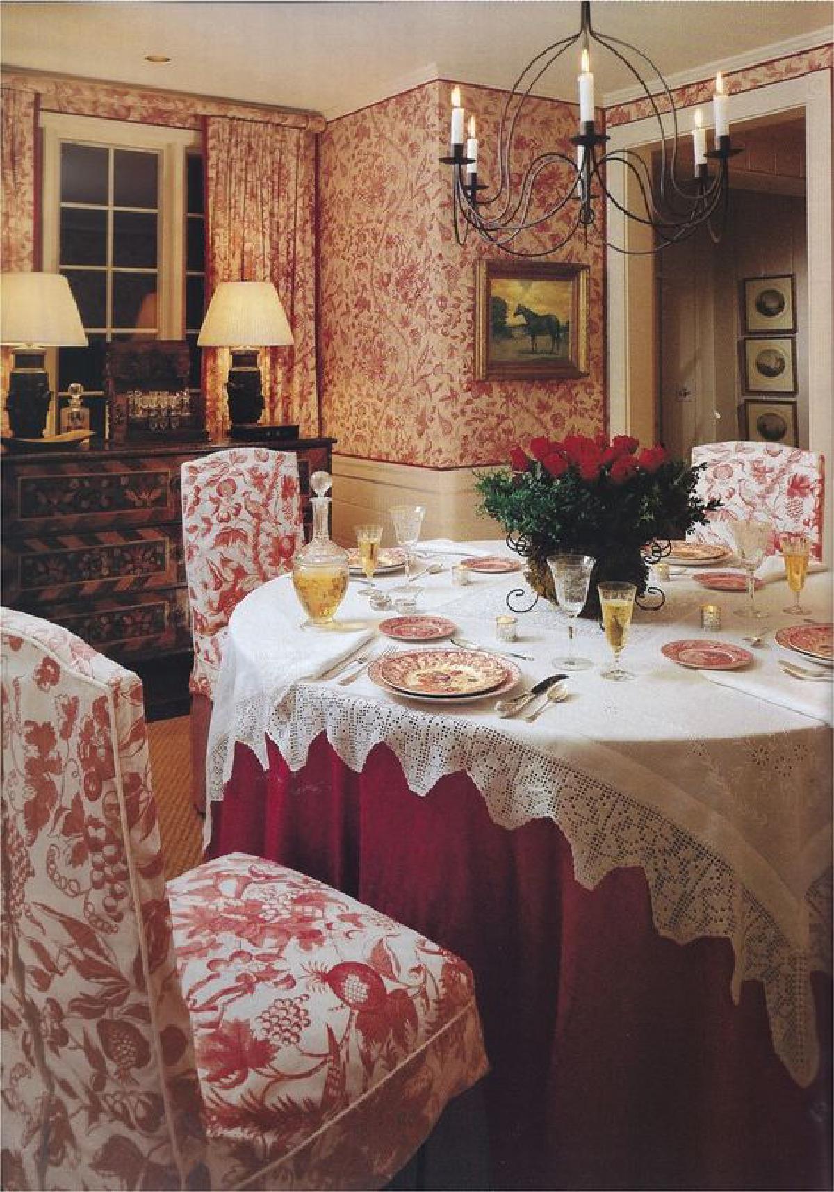 โต๊ะรับประทานอาหารสไตล์ห้องนอนสไตล์ english cottage