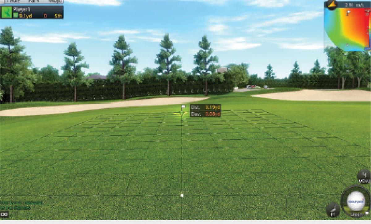 Golf Simulator สนามกอล์ฟในคอนโด