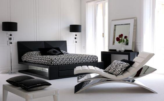 แบบห้องนอนสวยๆ เก๋ๆอย่างสไตล์มินิมอลนี้ มักถูกตกแต่งด้วยสีขาวและดำเป็นหลัก