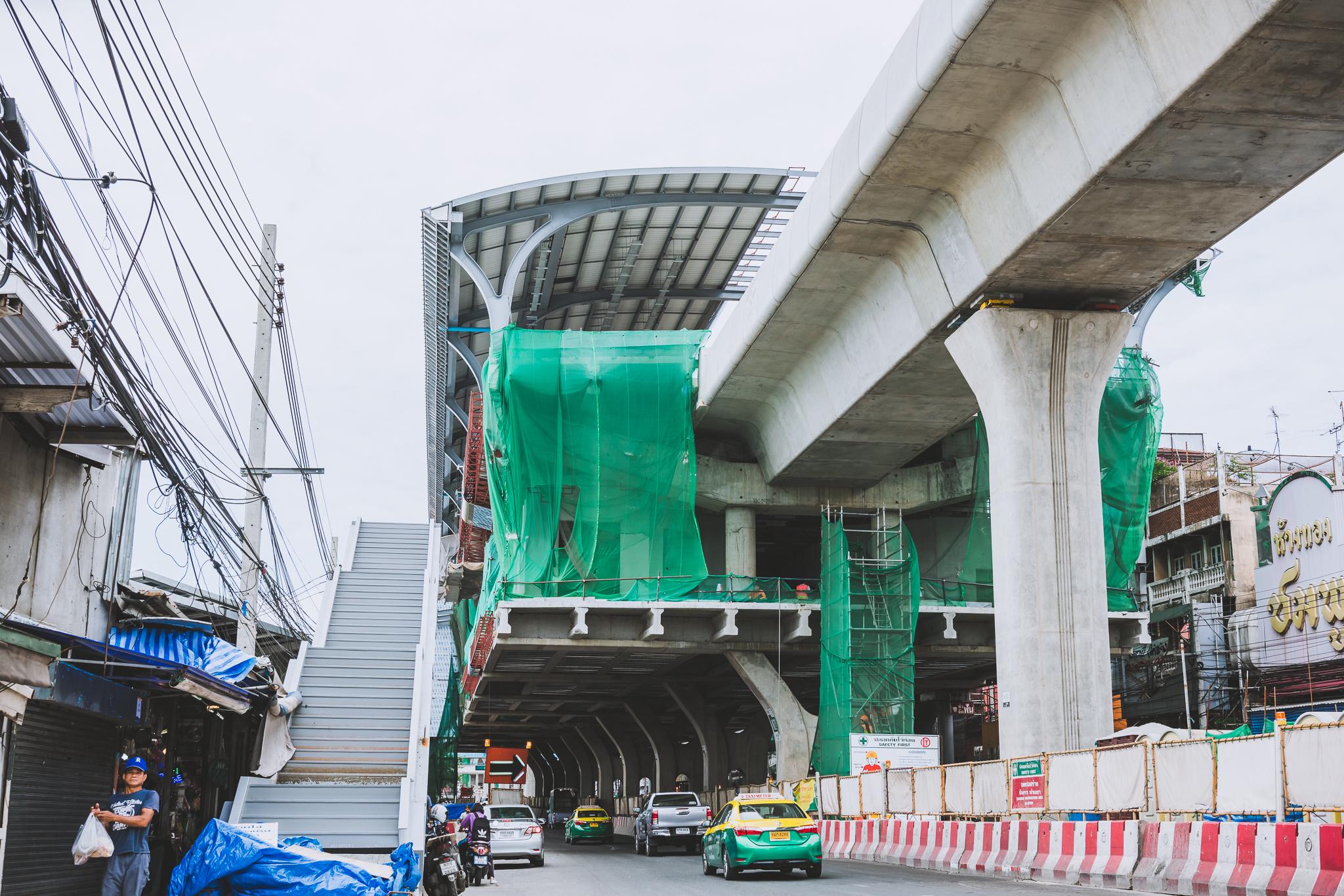 ความคืบหน้ารถไฟฟ้า สะพานใหม่