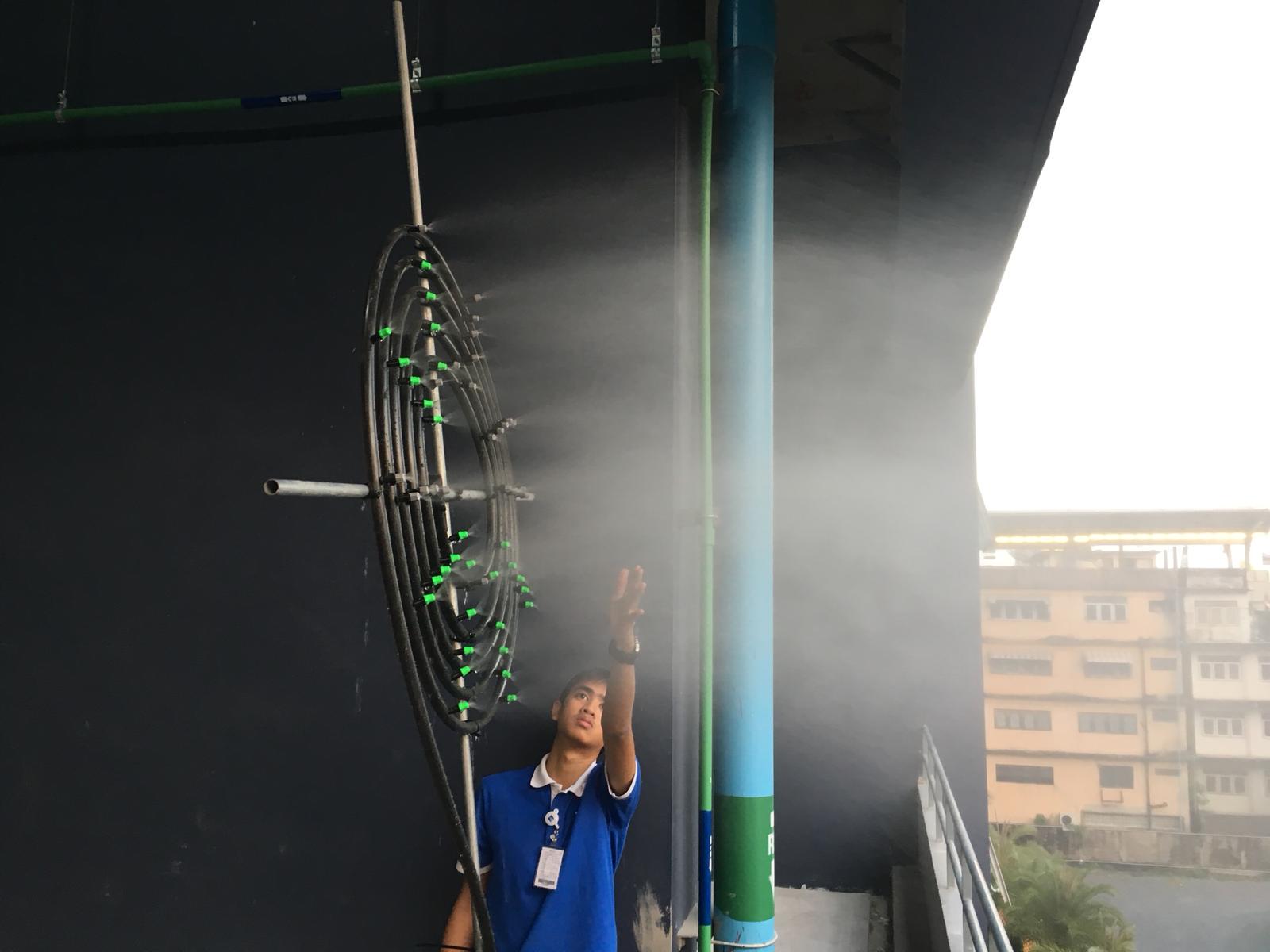 รูปบทความ LPN ลุยนำนิติ "ลุมพินี" 150 โครงการ ฉีดน้ำจากอาคารสูง ลดฝุ่น PM 2.5