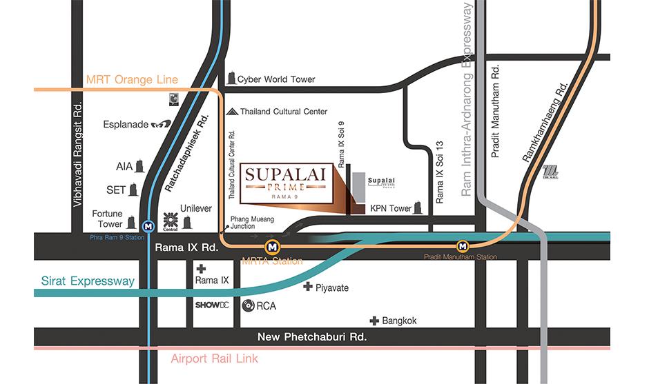 คอนโด Pre sale 2019 Supalai Prime Rama 9 (ศุภาลัย ไพร์ม พระราม 9)