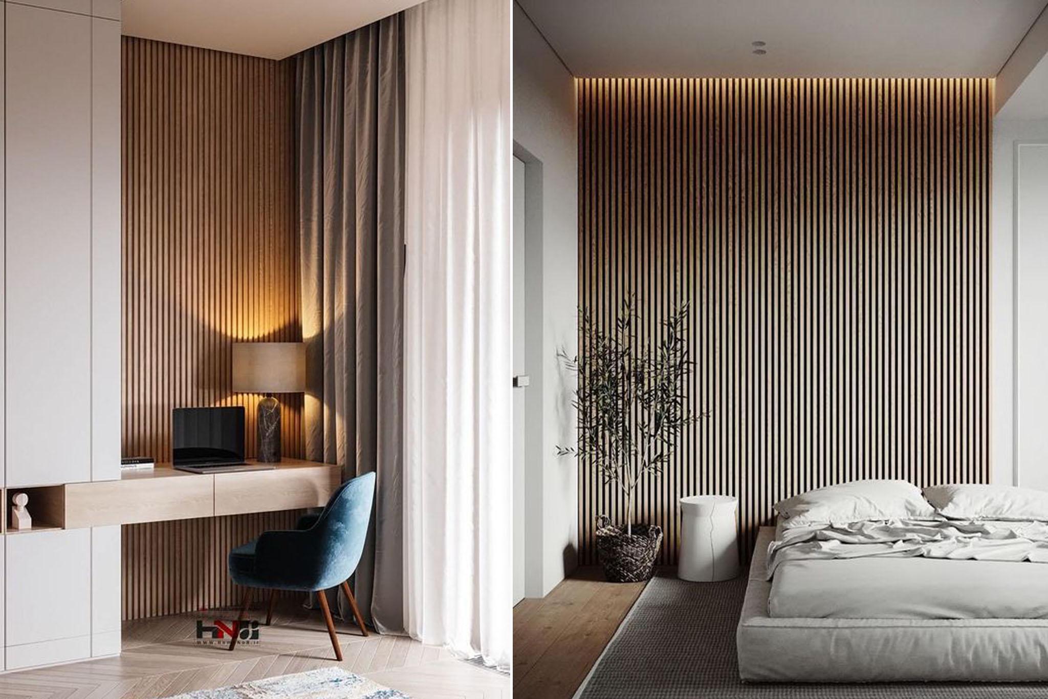 เพิ่มความอบอุ่นผ่านไอเดียแต่งห้องด้วย ‘ระแนงไม้’