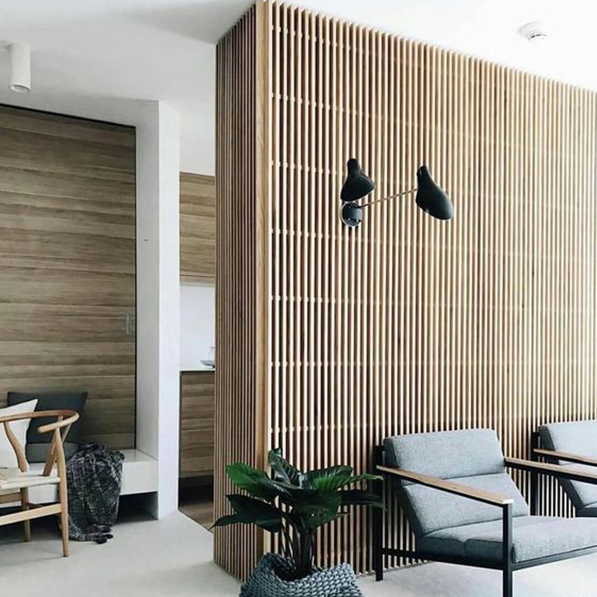 เพิ่มความอบอุ่นผ่านไอเดียแต่งห้องด้วย ‘ระแนงไม้’