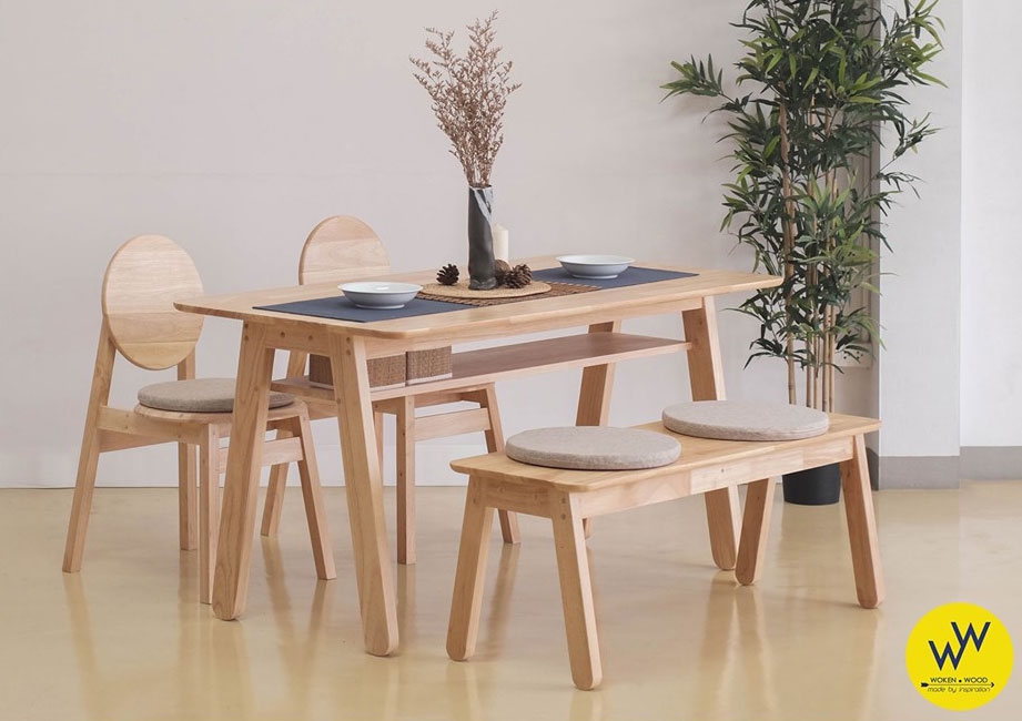ชุดเฟอร์นิเจอร์ไม้-จาก-Woken-Wood