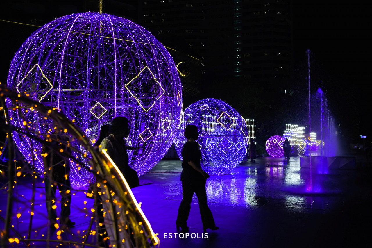 รีวิวเทศกาลงานไฟ ICONSIAM 2020 บอลไฟชั้นล่าง Bangkok Illumination 2020 At ICONSIAM