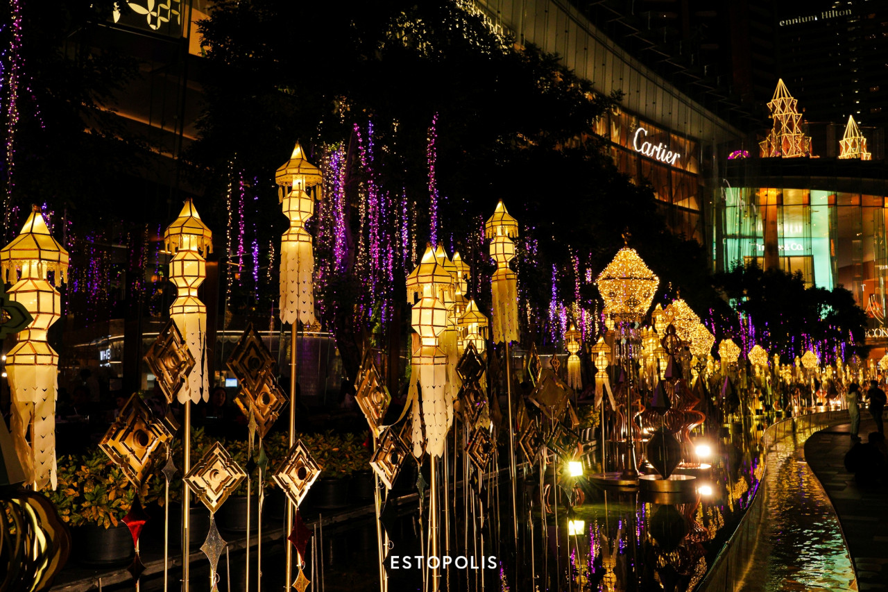 รีวิวเทศกาลงานไฟ ICONSIAM 2020 ของตกแต่ง Bangkok Illumination 2020 At ICONSIAM
