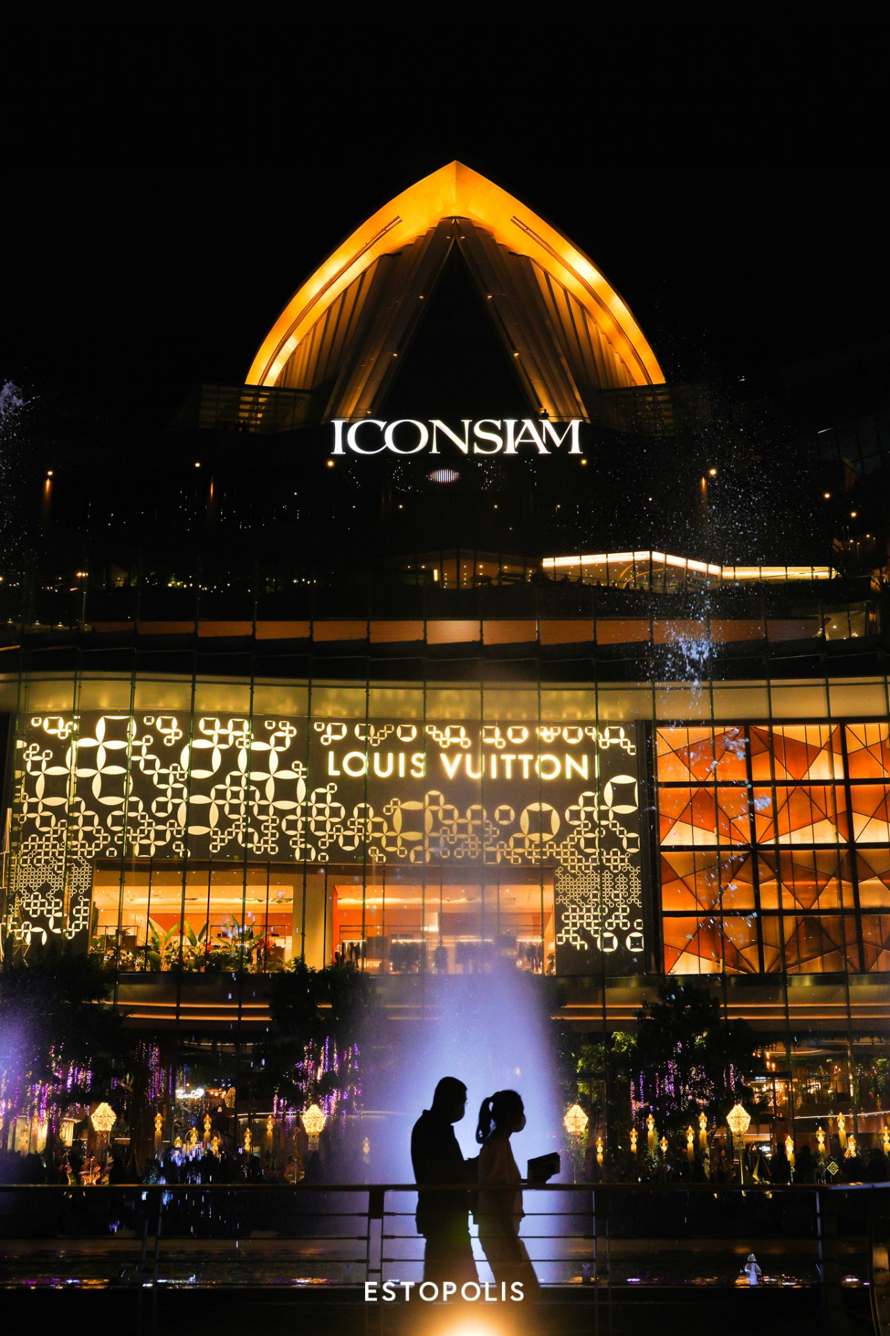 รีวิวเทศกาลงานไฟ ICONSIAM 2020 ระบำน้ำพุ Bangkok Illumination 2020 At ICONSIAM