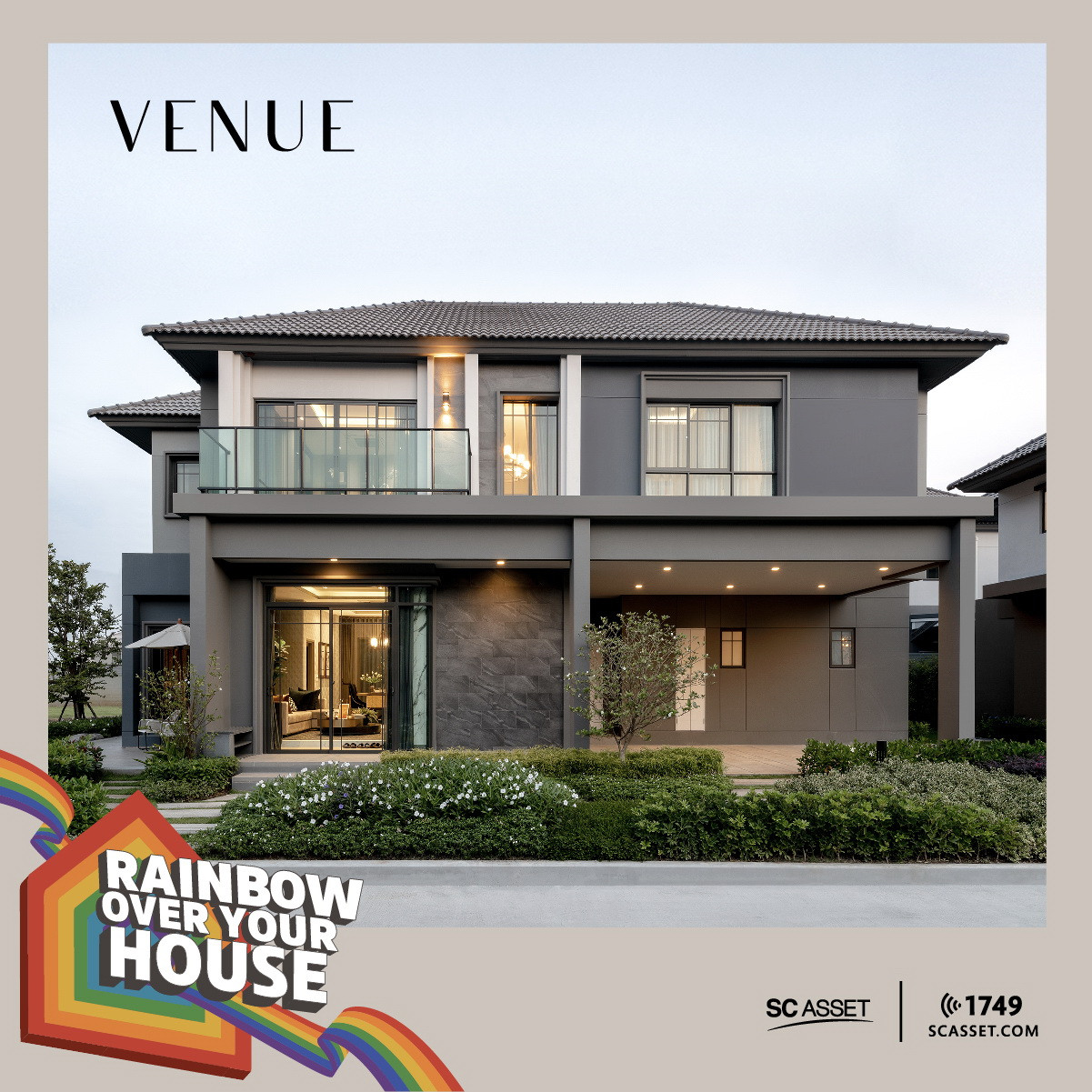 รูปบทความ SC ASSET จับมือธนาคารกรุงศรีอยุธยา ปล่อยแคมเปญ ‘Rainbow Over Your House’ ให้คำปรึกษาคู่รัก LGBTQ+ เพื่อมีบ้านในฝัน