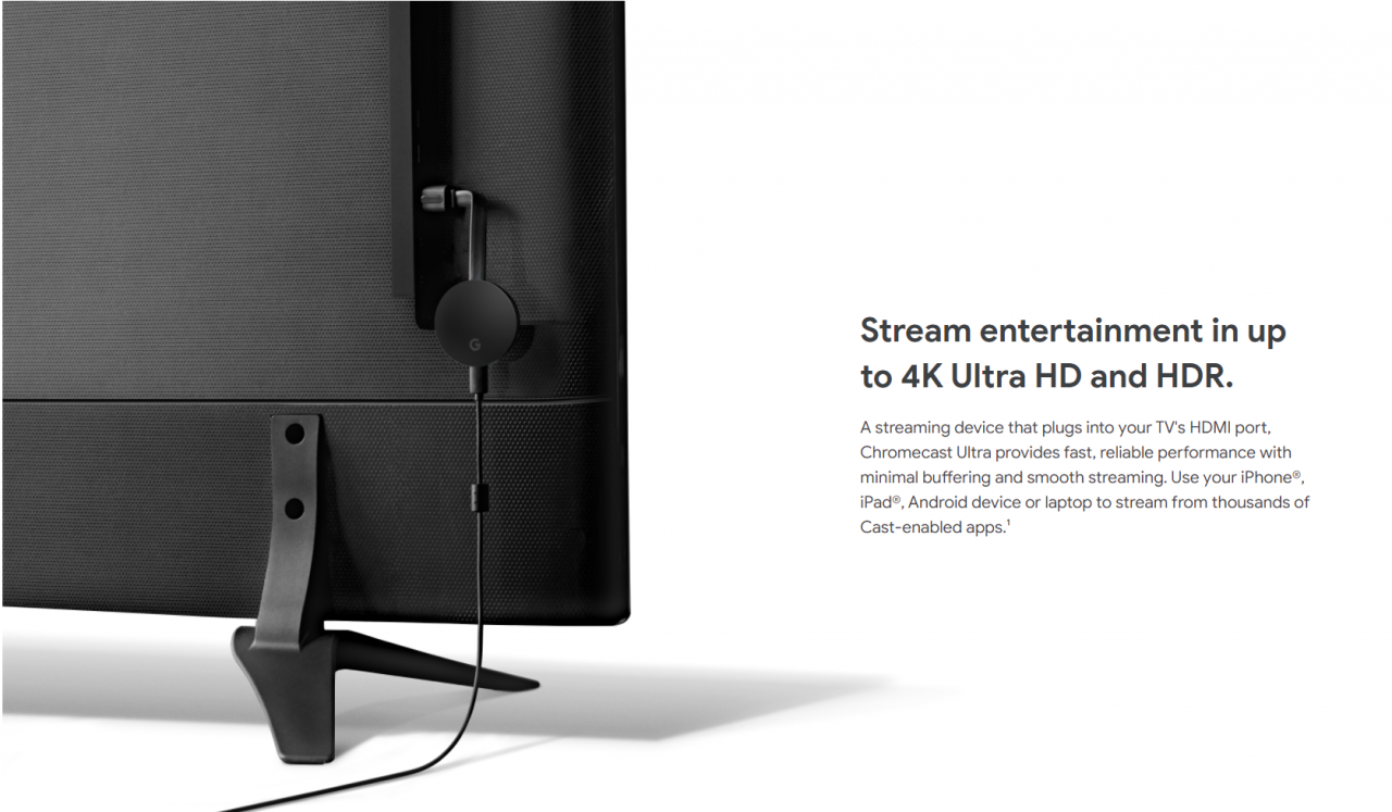 รีวิวเปรียบเทียบ Google Chromecast Ultra 4K ภาพลักษณ์ภายนอก