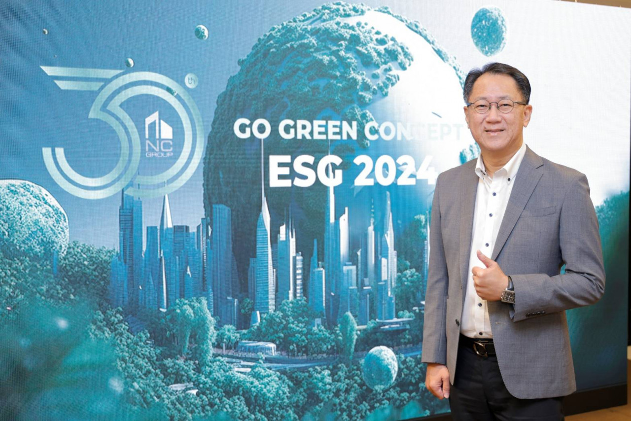 ภาพประกอบบทความ เอ็น.ซี. เฮ้าส์ซิ่ง ครบรอบ 30 ปี ชู Green Concept นำทุกโปรดักส์ สู่ ESG ตั้งเป้าสู้ศึกปี 2567 เชื่อมั่นแนวราบโต เพิ่มพอร์ตครอบคลุม 4 โซน