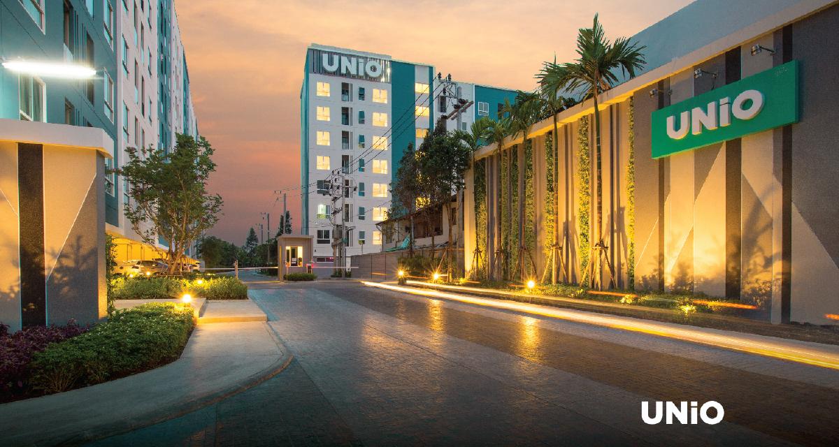 ยูนิโอ จรัญฯ 3 (Unio Charan 3) คอนโด Low Rise ย่านฝั่งธนบุรี ในราคาไม่ถึงล้าน