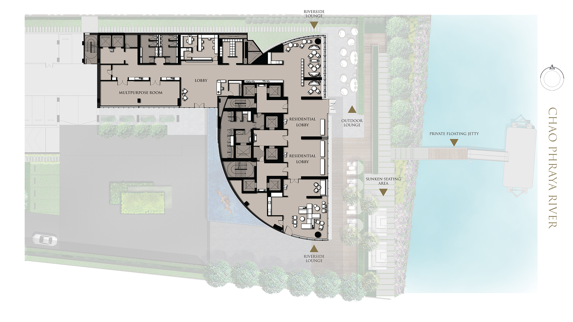 บันยันทรี เรสซิเดนซ์ ริเวอร์ไซด์ กรุงเทพ (Banyan Tree Residences Bangkok) คอนโดริมแม่น้ำเจ้าพระยา