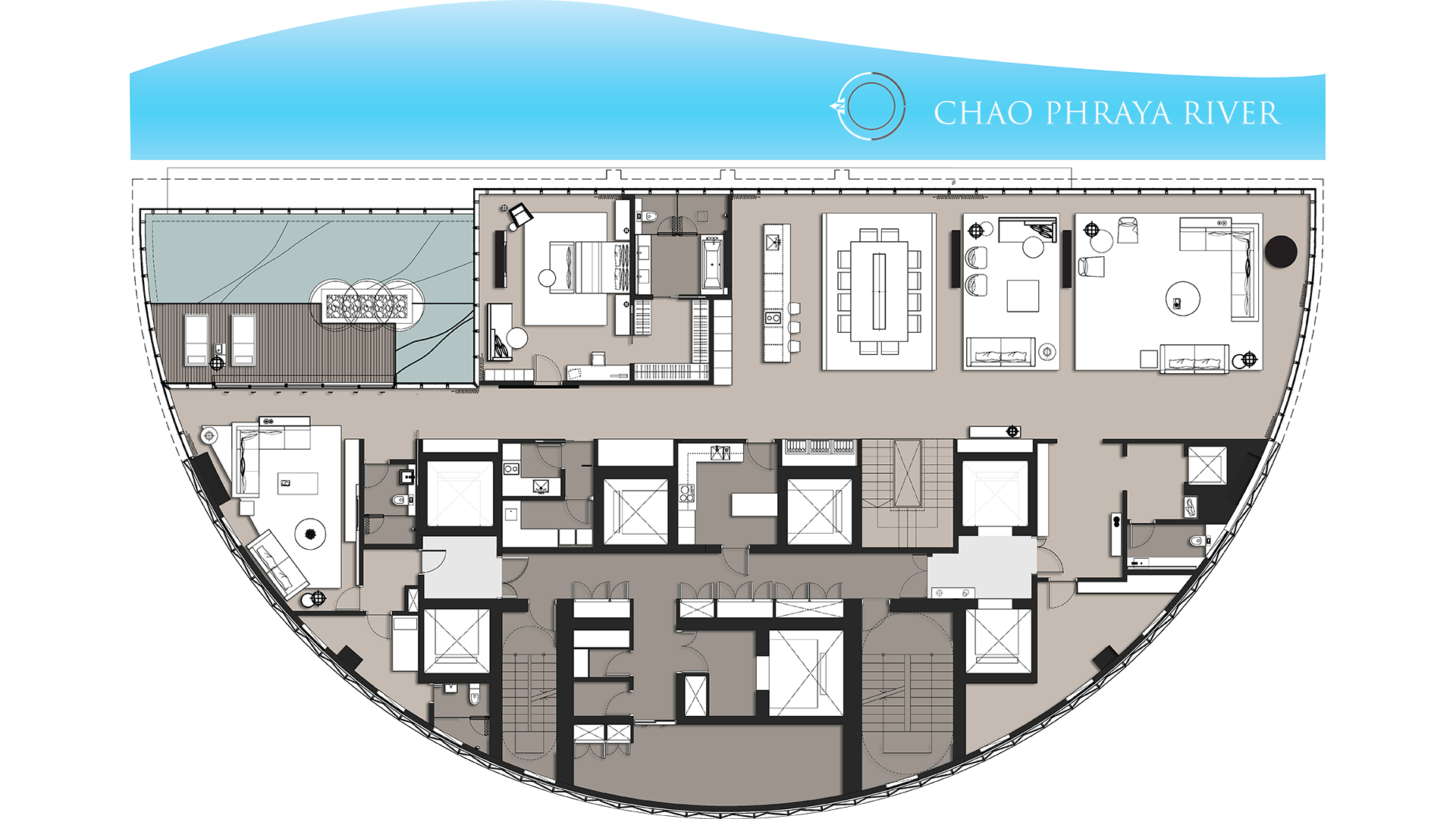 บันยันทรี เรสซิเดนซ์ ริเวอร์ไซด์ กรุงเทพ (Banyan Tree Residences Bangkok) คอนโดริมแม่น้ำเจ้าพระยา