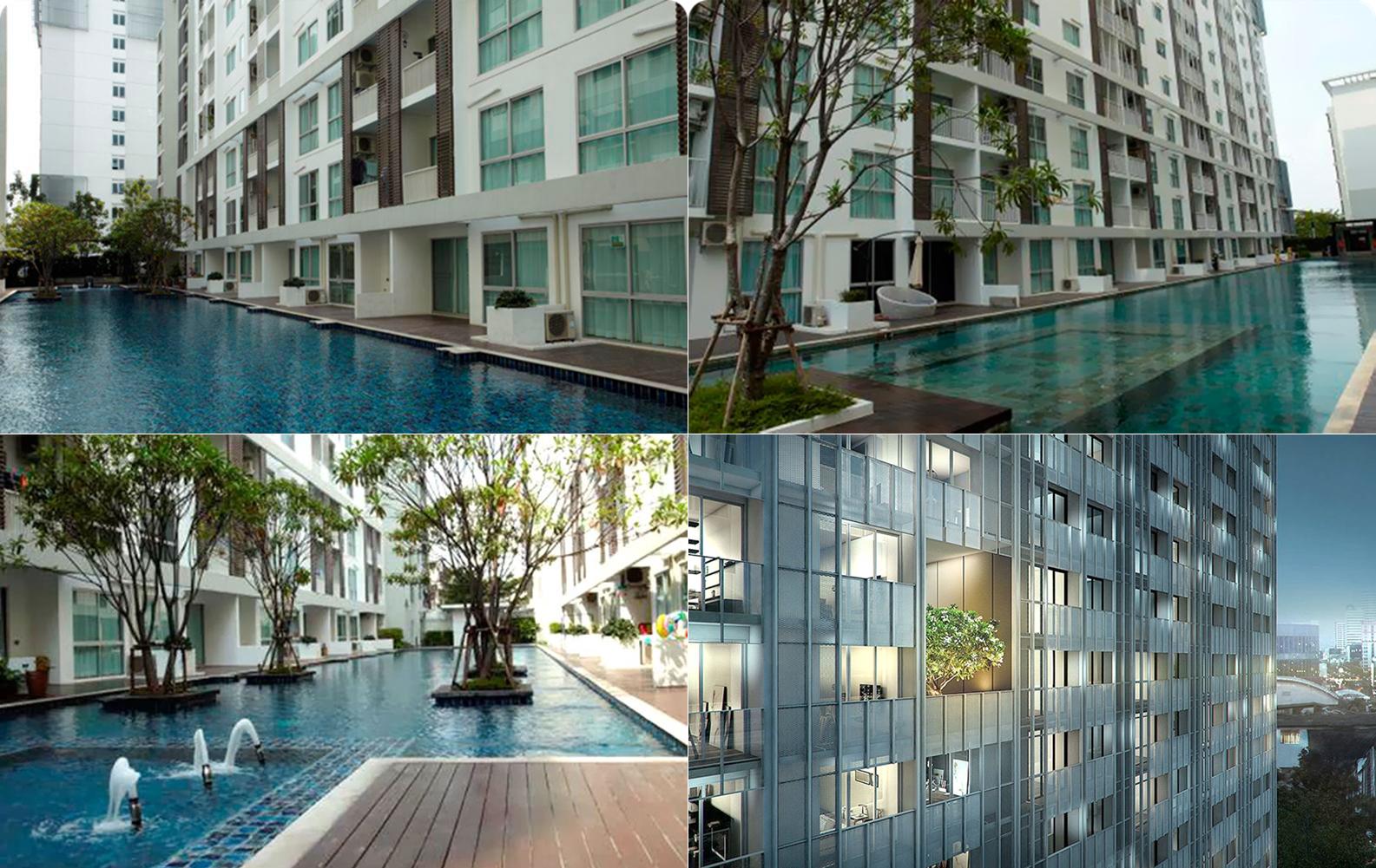 พื้นที่ส่วนกลางของคอนโด เอ สเปซ อโศก-รัชดา (a space asoke-ratchada)