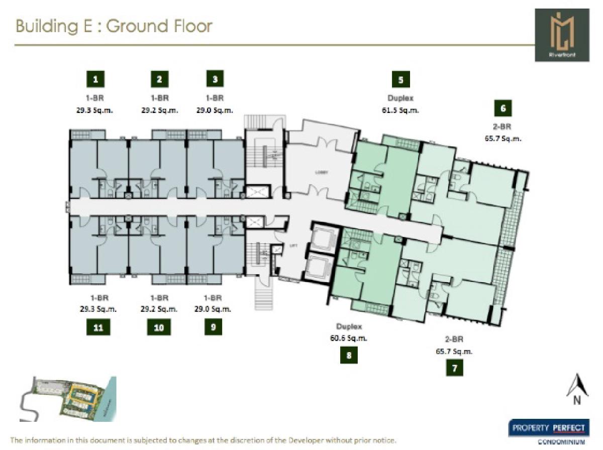 อาคาร E และ F ของคอนโด Metroluxe Riverfront รัตนาธิเบศร์