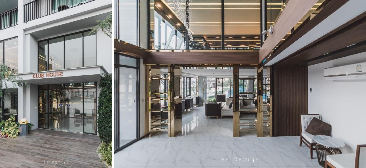 Club House ของคอนโด Metro Luxe Riverfront รัตนาธิเบศร์