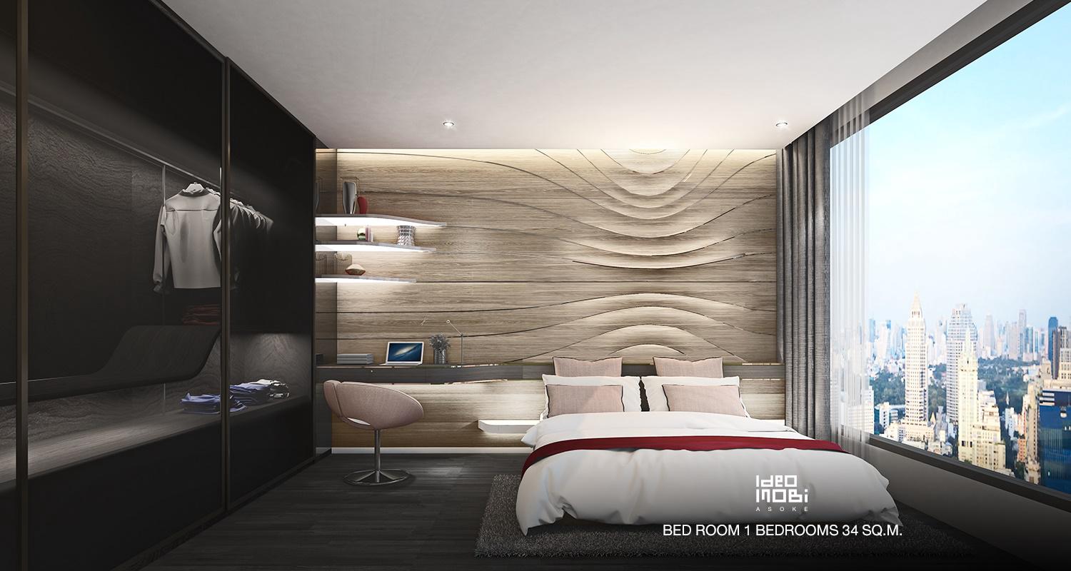 ภาพห้องตัวอย่างของคอนโด Ideo Mobi Asoke (ไอดีโอ โมบิ อโศก)