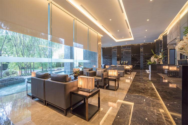 บรรยากาศพื้นที่ส่วนกลางของคอนโด  Rhythm Asoke 2 (ริทึ่ม อโศก 2)