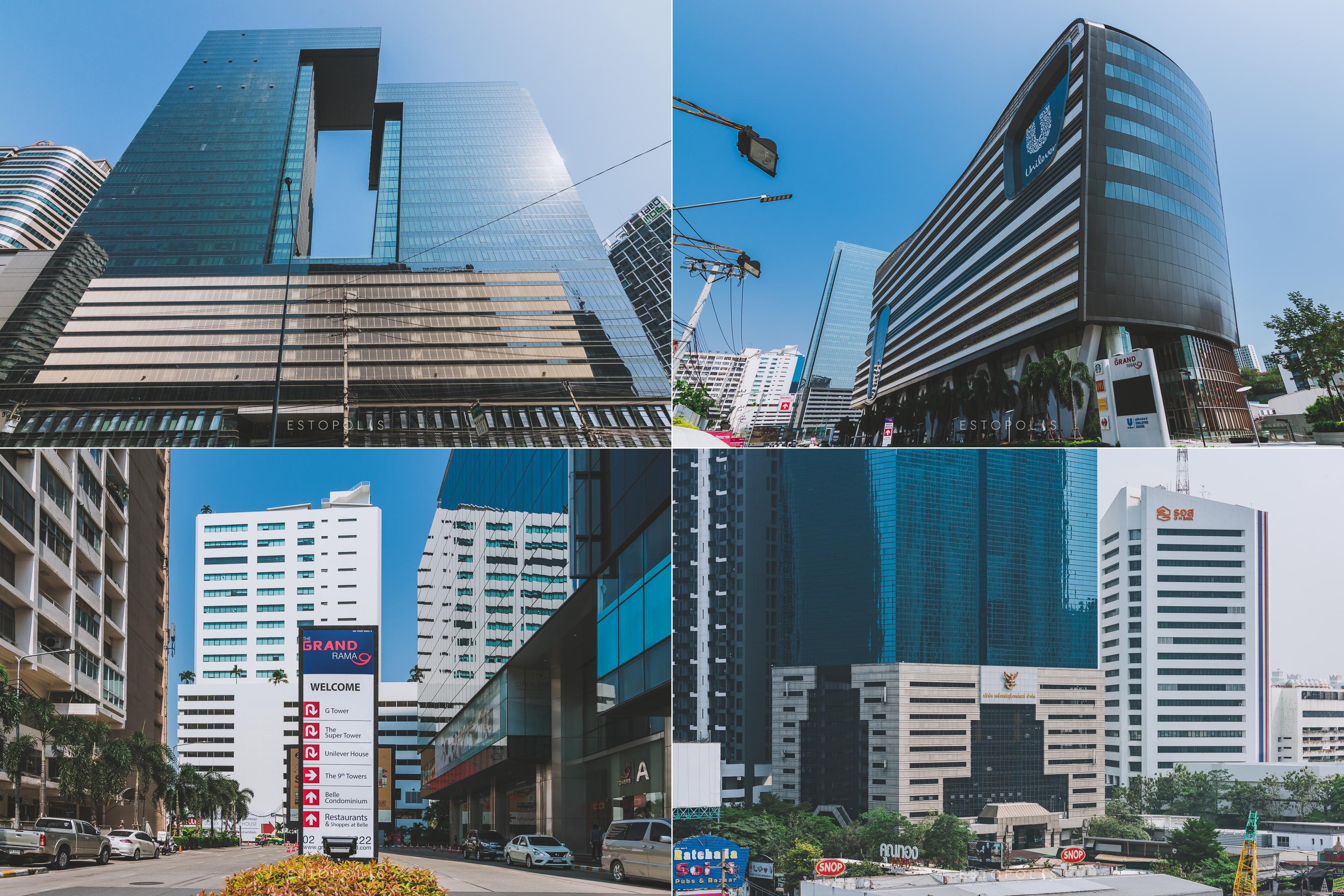 อาคารสำนักงานย่านพระราม 9 ใกล้คอนโดพร้อมอยู่ Condolette Midst Rama 9 (คอนโดเลต มิสท์ พระราม 9)