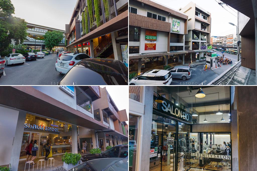 ร้านอาหารบริเวณศูนย์การค้าย่านอุดมสุขใกล้โครงการ Ideo Mobi Sukhumvit 66 (ไอดีโอ โมบิ สุขุมวิท 66) คอนโดสุขุมวิท ติดรถไฟฟ้า