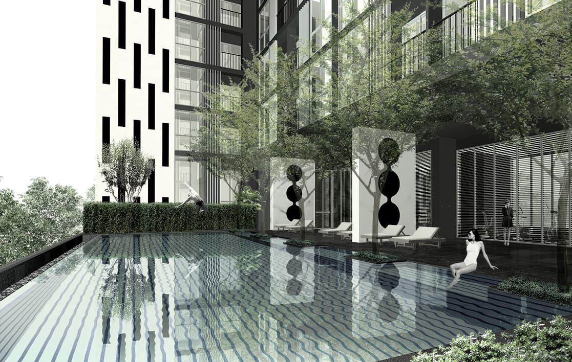 รีวิว Noble Revolve Ratchada (โนเบิล รีโวล รัชดา) คอนโด ใจกลาง รัชดา พระราม 9