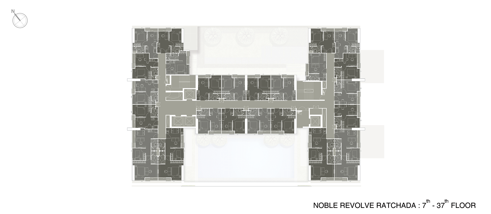 รีวิว Noble Revolve Ratchada (โนเบิล รีโวล รัชดา) ห้องพักอาศัย