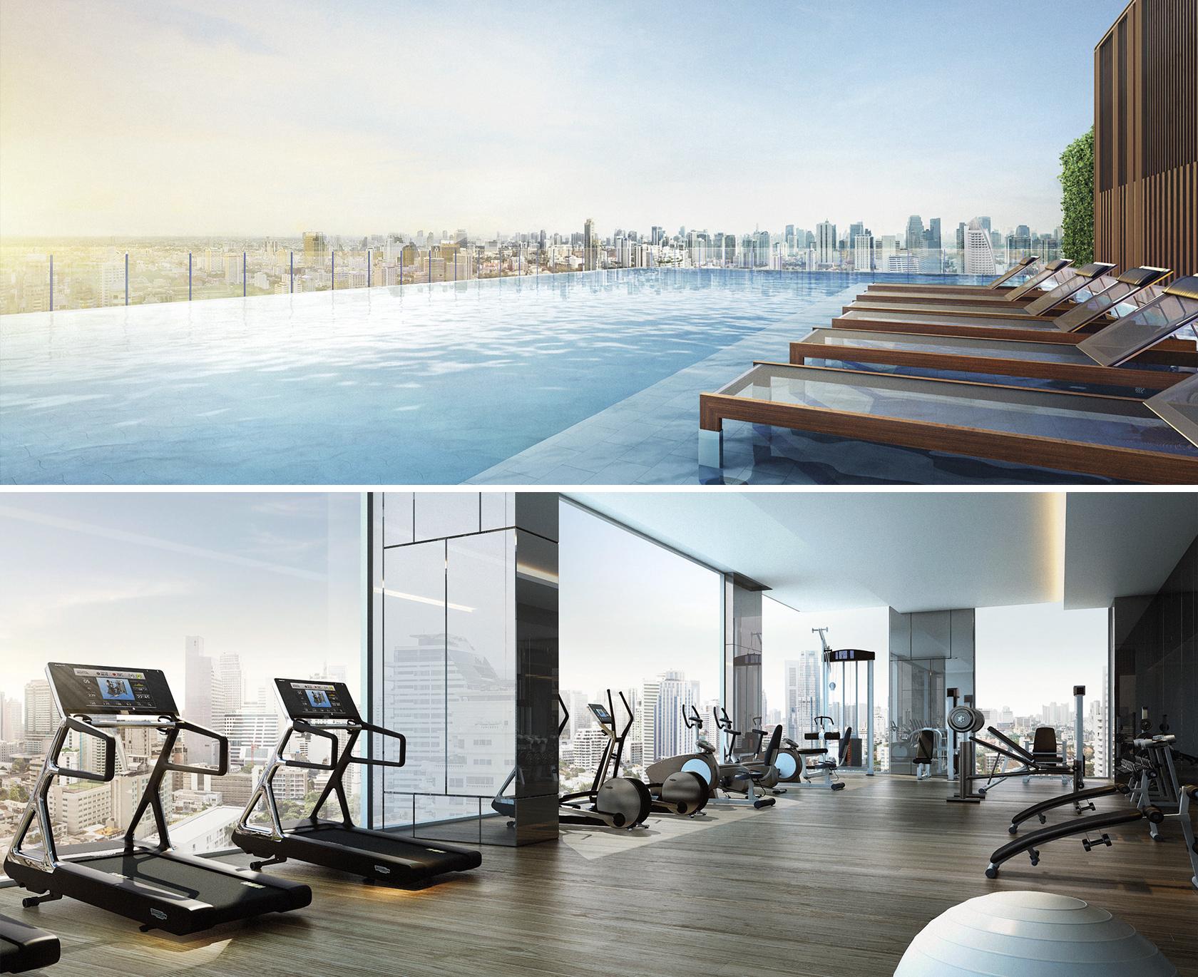 รีวิว คอนโดแถวอโศก The Esse Asoke (ดิ เอส อโศก) สิ่งอำนวยความสะดวก