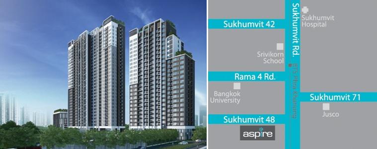Aspire Sukhumvit 48 (แอสปาย สุขุมวิท 48) คอนโด พระโขนง