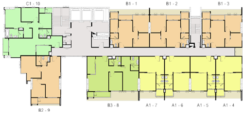 คอนโดใกล้รถไฟฟ้า The Bloom Sukhumvit 71 (เดอะ บลูม สุขุมวิท 71)