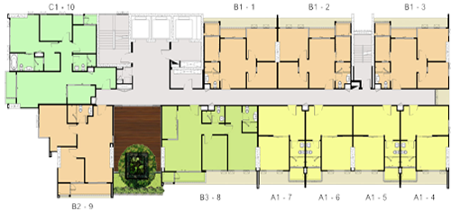 คอนโดใกล้รถไฟฟ้า The Bloom Sukhumvit 71 (เดอะ บลูม สุขุมวิท 71)