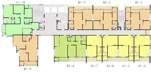 คอนโดใกล้รถไฟฟ้า The Bloom Sukhumvit 71 (เดอะ บลูม สุขุมวิท 71)