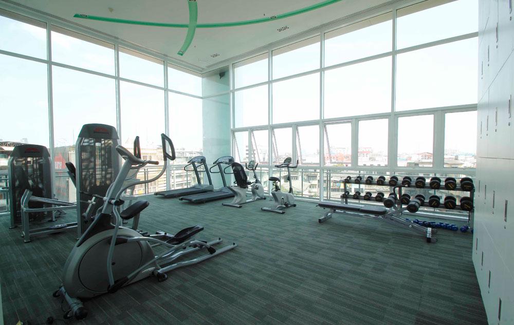 ฟิตเนสของคอนโดสุขุมวิท The Bloom Sukhumvit 71 (เดอะ บลูม สุขุมวิท 71)