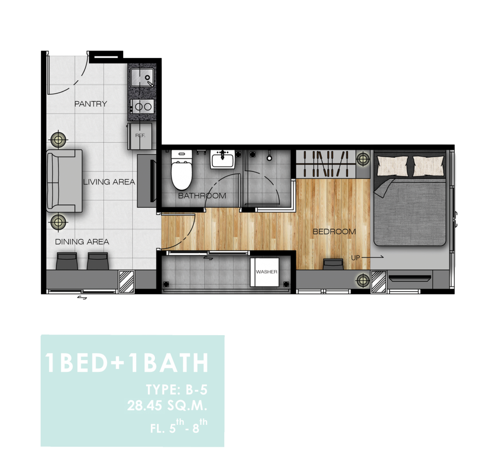 l loft ratchada 19 (แอล ลอฟท์ รัชดา 19) รีวิว คอนโด ในซอยรัชดา 19 ใกล้รถไฟฟ้า MRT รัชดาภิเษก