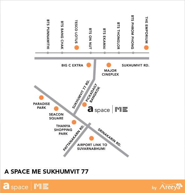 แผนที่การเดินทางของคอนโด-a-space-me-sukhumvit-77
