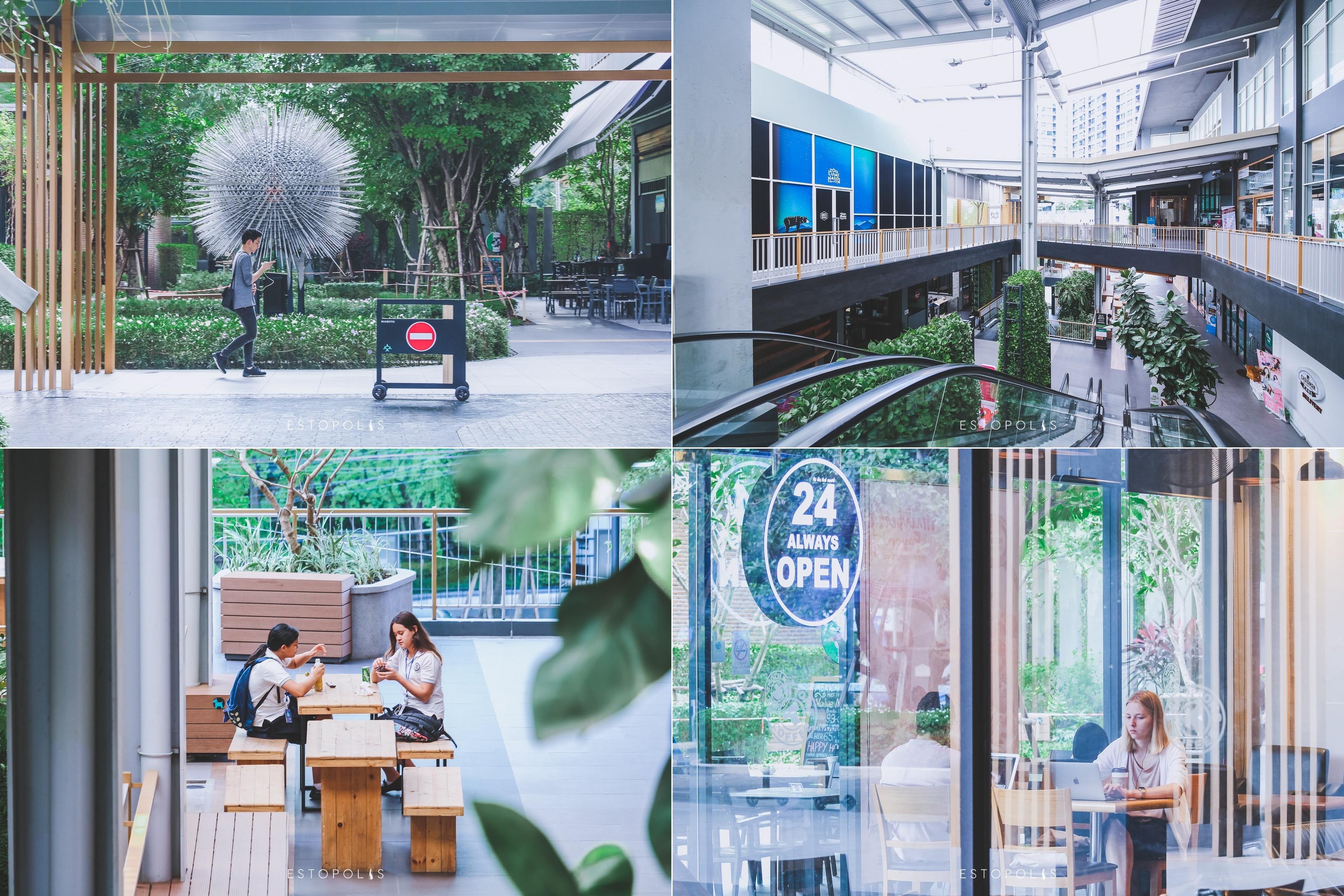อยู่ the base park west Sukhumvit 77 ใกล้ Habito Community mall สุดชิคจากเอเจนซี่ดีไซน์เนอร์ชื่อดัง