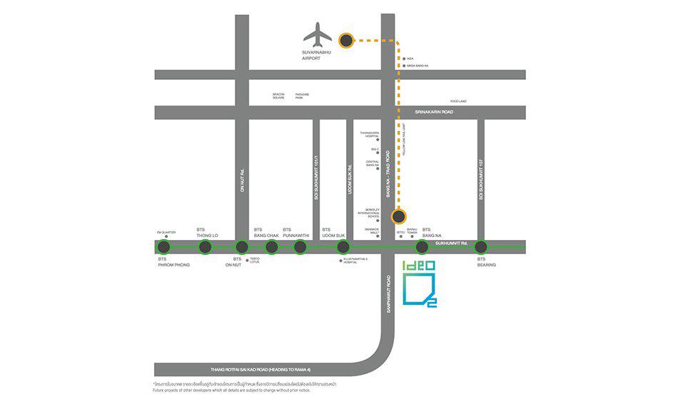 ไอดีโอ โอทู (Ideo O2) คอนโดพร้อมอยู่ย่านบางนา