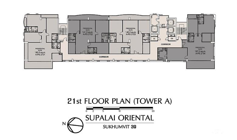 คอนโดหรู_กรุงเทพ_Supalai Oriental Sukhumvit 39 (ศุภาลัย โอเรียนทัล สุขุมวิท 39) ชั้น 21