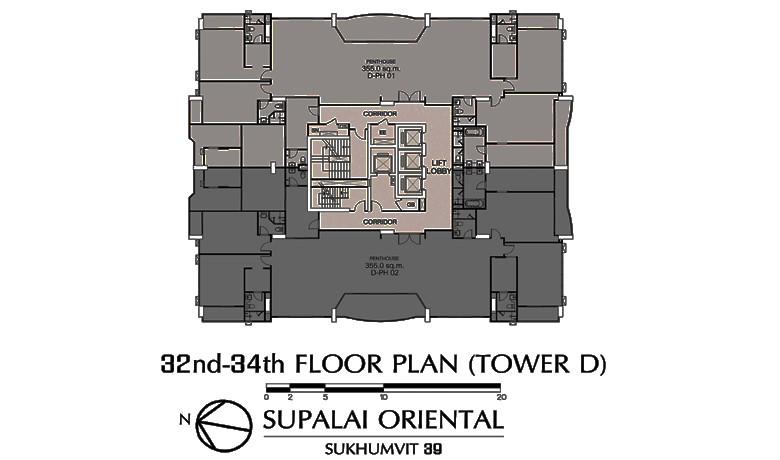 คอนโดหรู_กรุงเทพ_Supalai Oriental Sukhumvit 39 (ศุภาลัย โอเรียนทัล สุขุมวิท 39) อาคาร D ชั้น 32-34