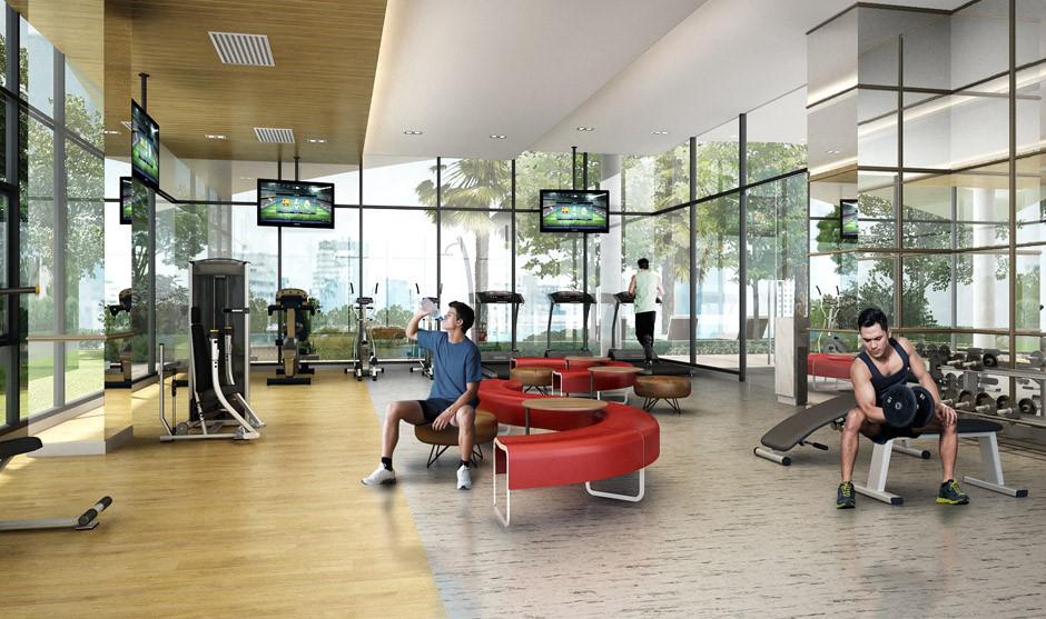 ห้องฟิตเนสของคอนโด Supalai Oriental Sukhumvit 39 (ศุภาลัย โอเรียนทัล สุขุมวิท 39)