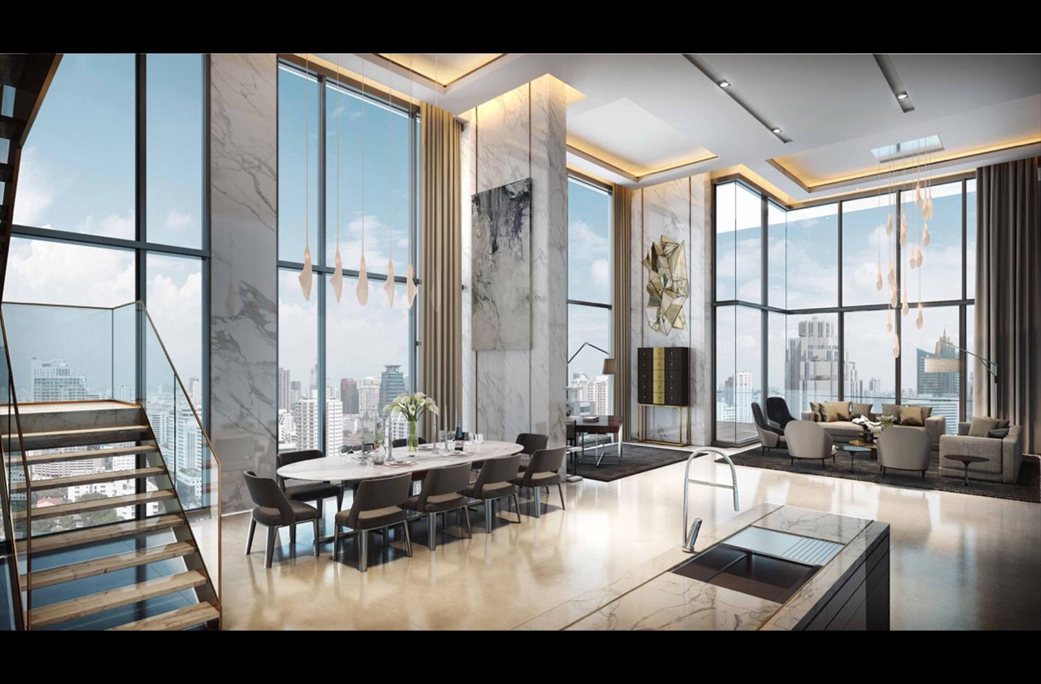 ภาพบรรยากาศห้องตัวอย่างของคอนโด Q Sukhumvit (คิว สุขุมวิท)