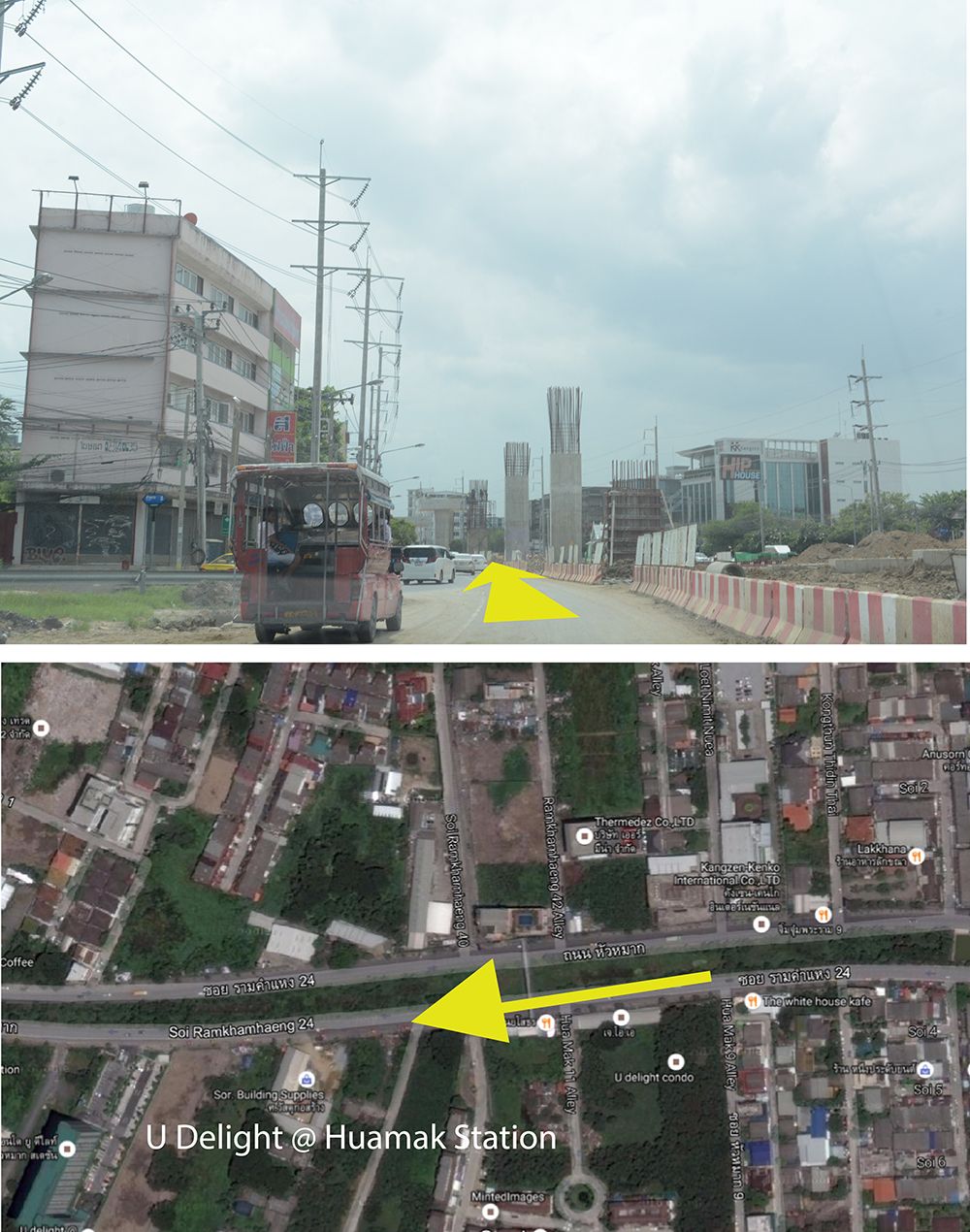 Estopolis รีวิวคอนโด  U Delight Huamak Station ยูดีไลท์ หัวหมาก สเตชั่น