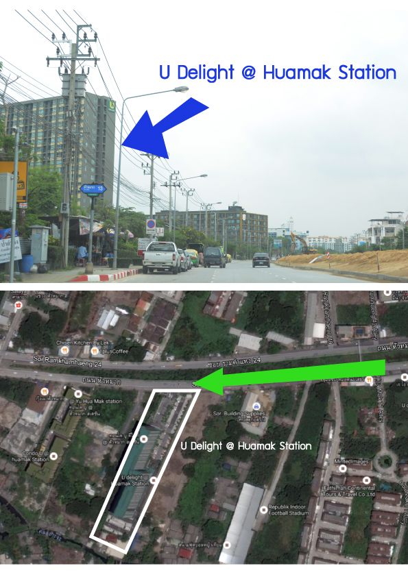 Estopolis รีวิวคอนโด  U Delight Huamak Station ยูดีไลท์ หัวหมาก สเตชั่น