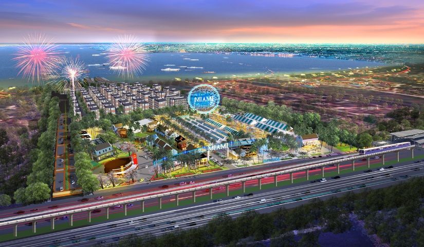 ภาพรวมทั้งหมดของโครง Miami Bangpu