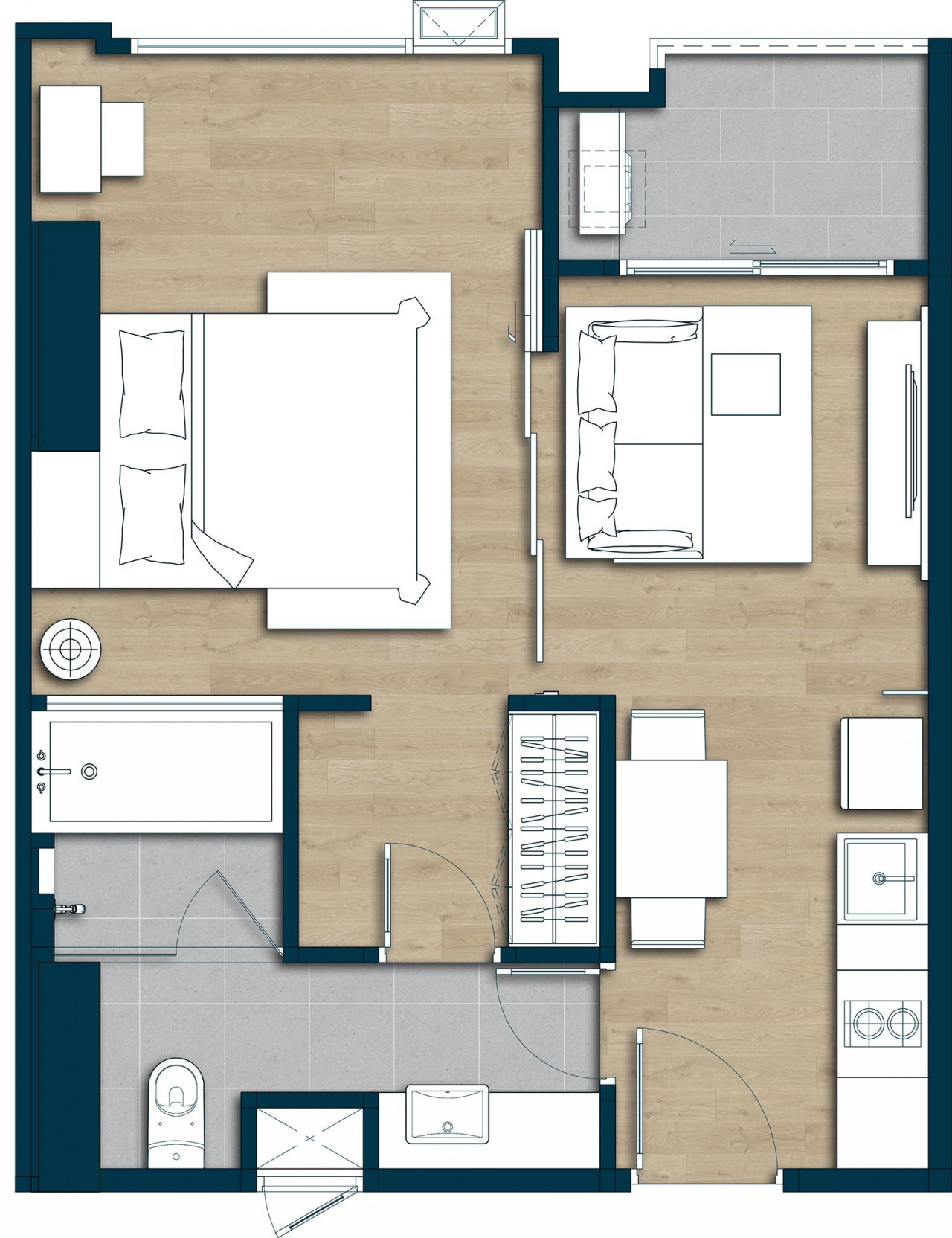 Keen Sriracha รีวิว คอนโดศรีราชา พร้อมอยู่ ตกแต่งครบ ปล่อยเช่าได้กำไร