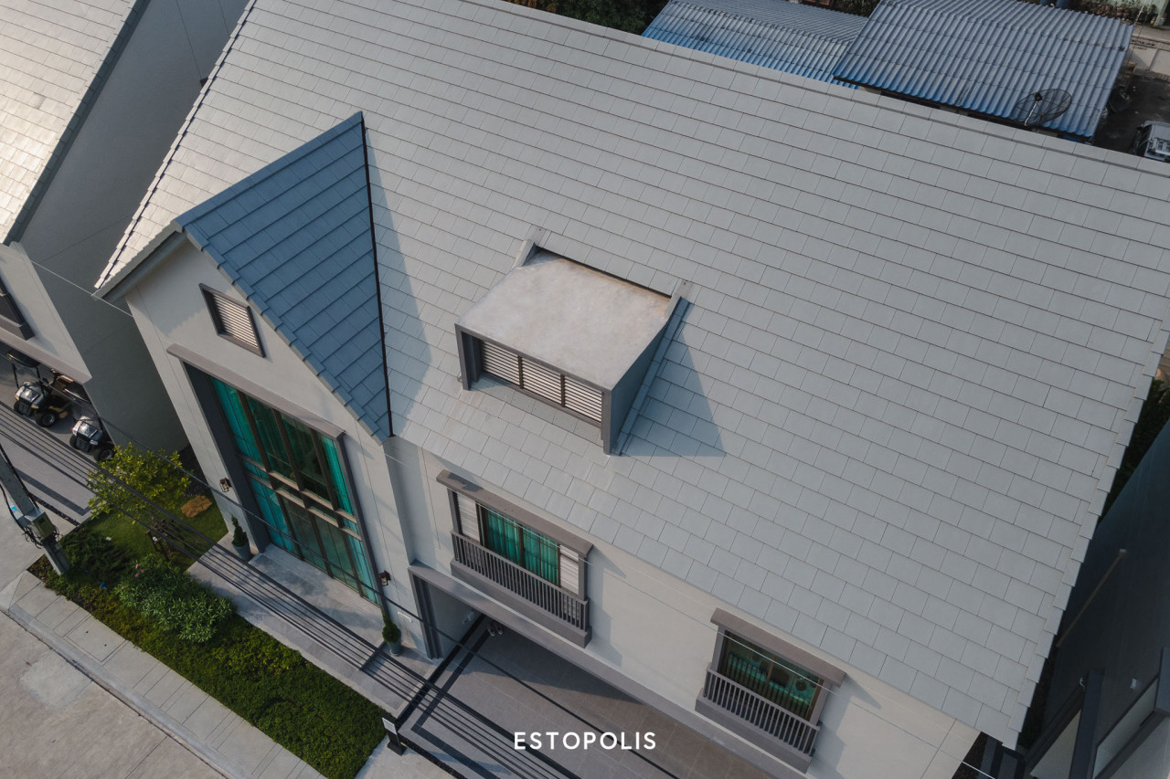 รีวิว บารานี บลิซ รังสิต คลอง 3 Baranee Bliss Rangsit Khlong 3_Solar Roof จาก SCG