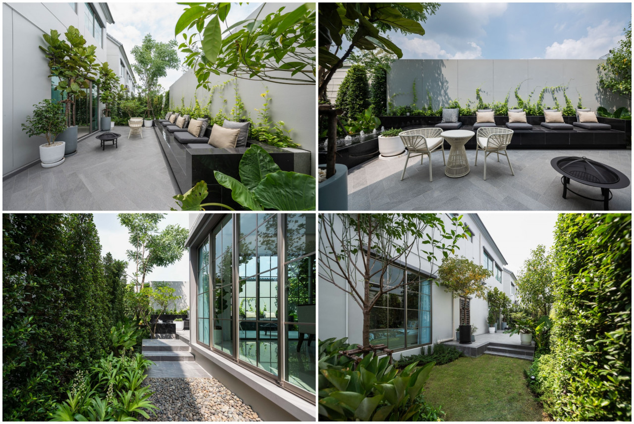 รีวิว บารานี บลิซ รังสิต คลอง 3 Baranee Bliss Rangsit Khlong 3_รีวิวแบบบ้าน Richmond สวนหลังบ้านกว้าง 4 ม. ต่อเติมได้