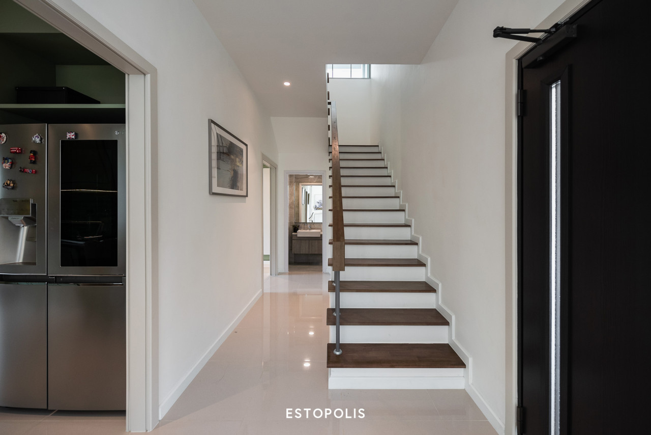 รีวิว บารานี บลิซ รังสิต คลอง 3 Baranee Bliss Rangsit Khlong 3_รีวิวแบบบ้าน Richmond ประตู Digital Door Lock