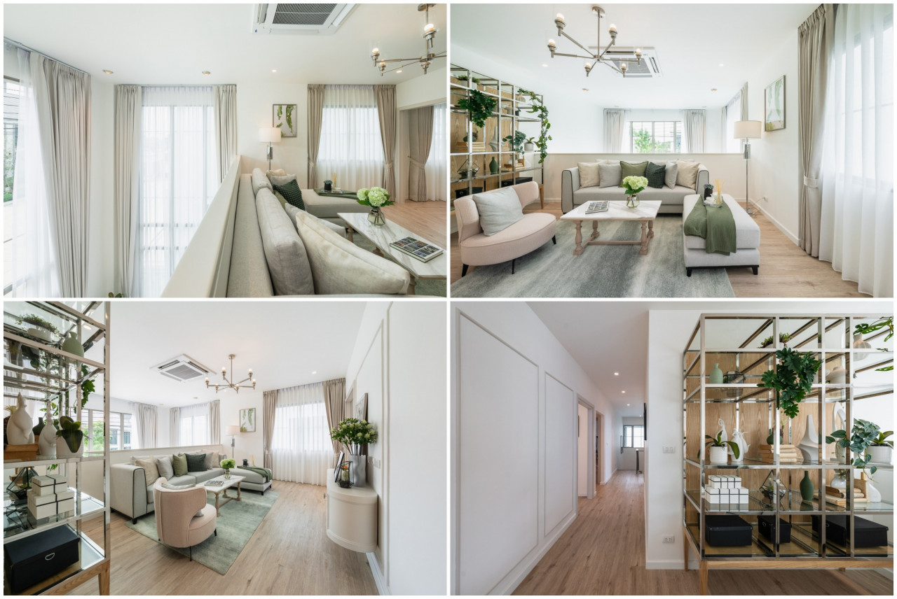 รีวิว บารานี บลิซ รังสิต คลอง 3 Baranee Bliss Rangsit Khlong 3_รีวิวแบบบ้าน Richmond Family Area ชั้น 2